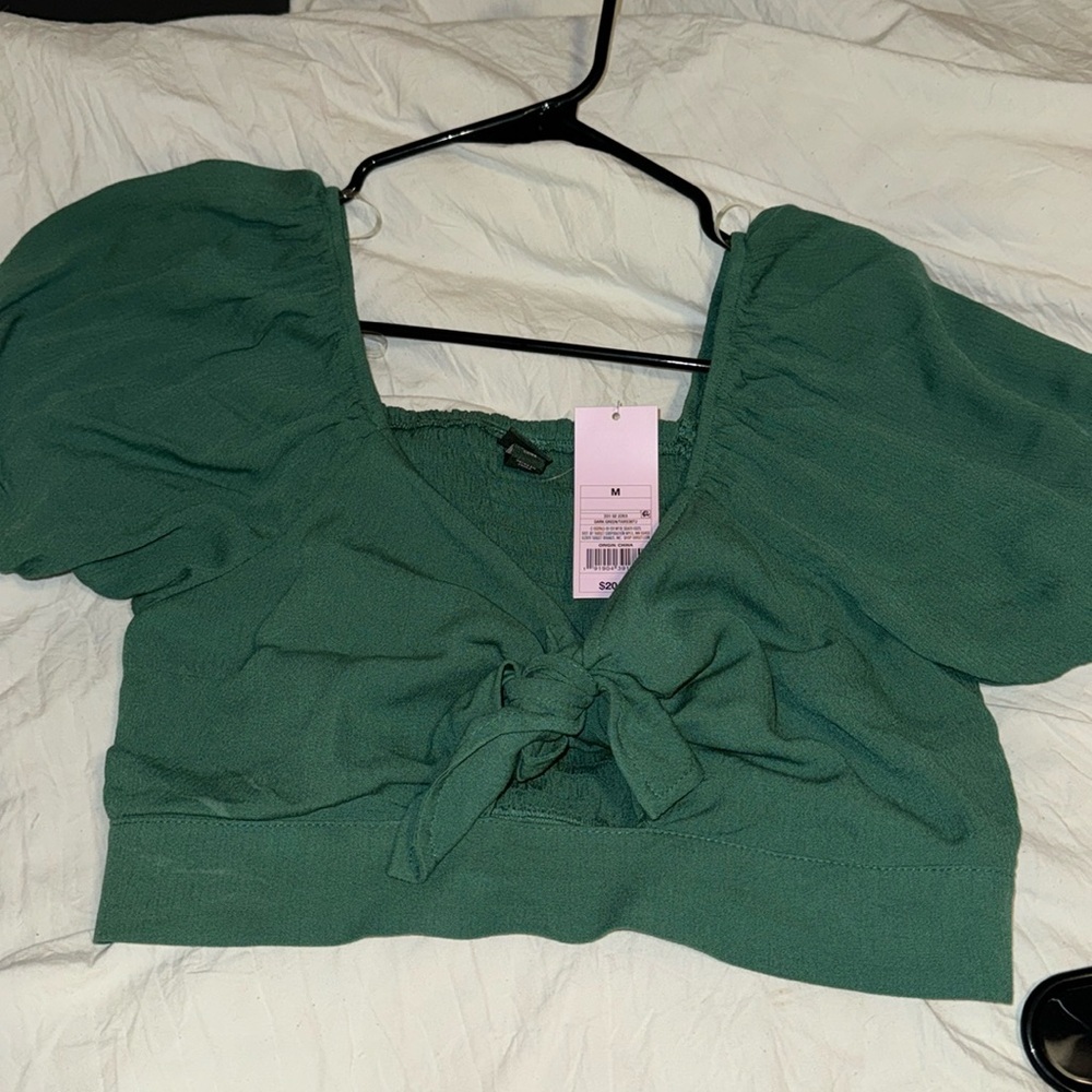 Wild fable green top